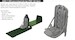 P51B/C Mustang Seat Type 3 with Integral Seatbelts  (Eduard) E6481041