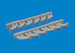 P39 Airacobra Exhaust stacks - Fishtail (Arma Hobby) E6481049