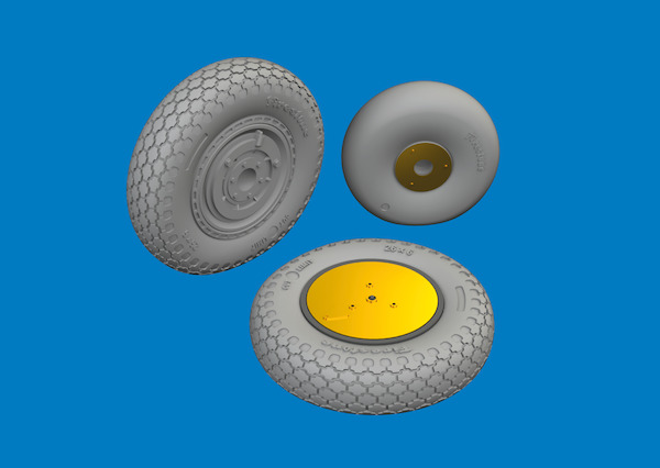 P39 Airacobra Wheels - early- (Arma Hobby) E6481051
