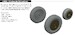 P39 Airacobra Wheels - Late- (Arma Hobby) E6481052