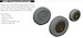 P39 Airacobra Wheels - Late- (Arma Hobby) E6481052
