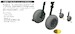 Curtiss P40E Warhawk wheels, cross Tread (Eduard) E6481058