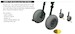 Curtiss P40E Warhawk wheels, cross Tread (Eduard) E6481058