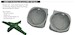 Curtiss P40E Warhawk Wheelbays with Canvas (Eduard) E6481068