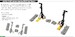 P40E Warhawk Undercarriage legs (Eduard) E6481074