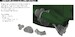 P40E Warhawk Radiator Upgrade set (Eduard) E6481097