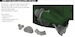 P40E Warhawk Radiator Upgrade set (Eduard) E6481097