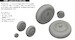 Lysander Wheels (Airfix) E6481115