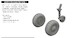 Fieseler Fi156C Storch Wheels (Tamiya) E6481117