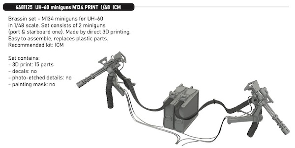 UHB60 Miniguns M134 E6481125