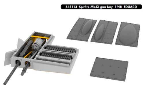 Spitfire Gun bay  (Eduard)  E648113