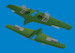 Curtiss P40N Gun Bay (6 guns) (Eduard)  E6481131