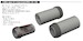 Jaguar GR1 Exhaust nozzles (Airfix) E6481141