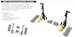 Curtiss P40N Warhawk Undercaariage Legs (Eduard) E6481142