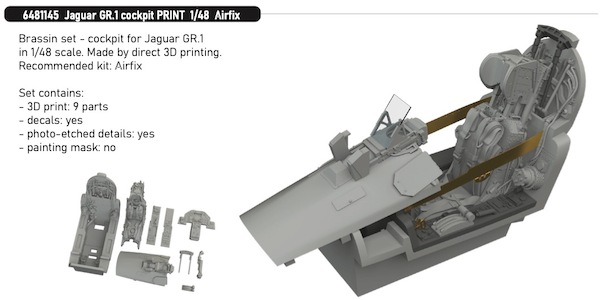 Jaguar GR1 Cockpit (Airfix) E6481145