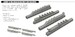 Junkers Ju88A-4 Exhaust Stacks (Eduard/ICM) E6481147