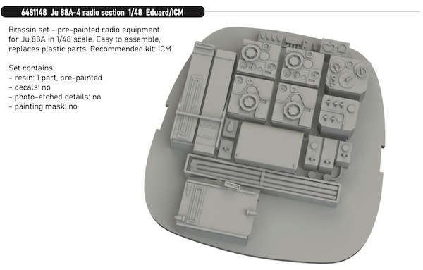 Junkers Ju88A-4 Radio Section (Eduard/ICM)  E6481148