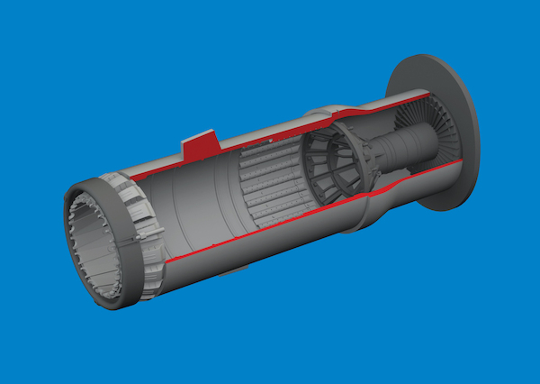 Mikoyan MIG21F Exhaust Nozzle (Eduard) E6481149