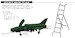 Mikoyan MiG21F Fishbed Ladder (Eduard) E6481150