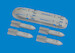 S199 4x ECT50 rack with bombs (Eduard) E6481152
