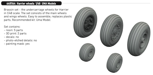 Harrier  Wheels (UmA Models)  E6481164