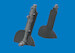 Spitfire MKV Undercarriage Legs (Eduard)  E6481173