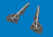 Focke Wulf FW190A-6 Undercarriage Legs (Eduard) E6481178