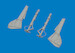 Focke Wulf FW190A-8?R2 Undercarriage Legs (Eduard) E6481179