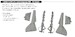 Focke Wulf FW190A-3/4 Undercarriage Legs (Eduard) E6481180