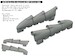 Hawker Hurricane MKI exhaust rounded (Arma Hobby) E6481185