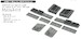 Curtiss P40K Gun Bay (6 guns) (Eduard) E6481195
