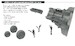 F35A Lightning II bottom equipment detail set (Tamiya) E6481220-