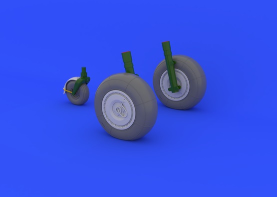 Junkers Ju88 Late wheels (Dragon) E648134