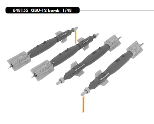 GBU12 Bombs (4x)  E648155