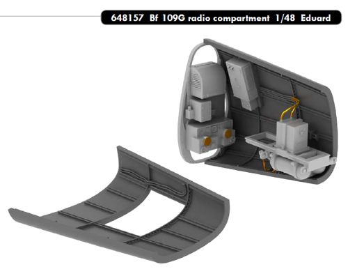 BF109G Radio compartiment  (Eduard)  E648157