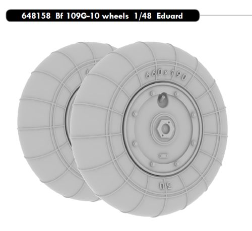 BF109G Wheels (Late) (Eduard)  E648158