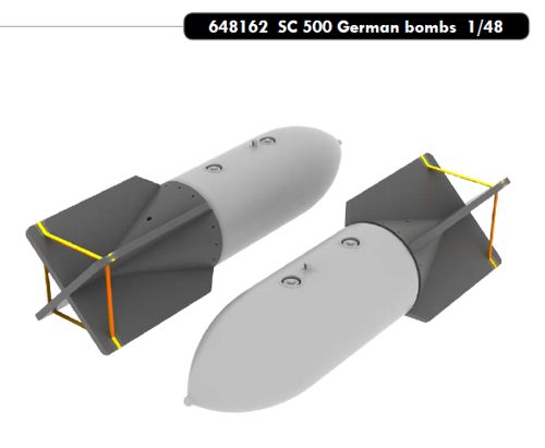 SC500 German bombs (2)  E648162