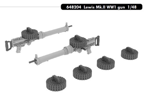 Lewis MKII WW1 gun  E648204