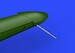 Messerschmitt BF109F/G Pitot Tubes (Eduard) (3x) E648332