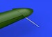 Messerschmitt BF109F/G Pitot Tubes (Eduard) (3x) E648332