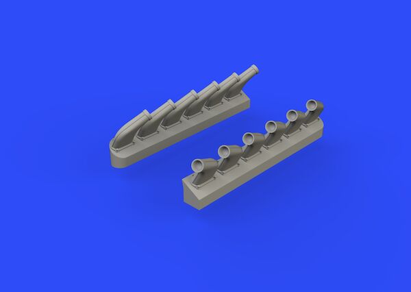 P51D Mustang Exhausts (Airfix) E648336