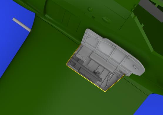 Focke Wulf Fw190A Wingroot Gun bays (Eduard)  E648356