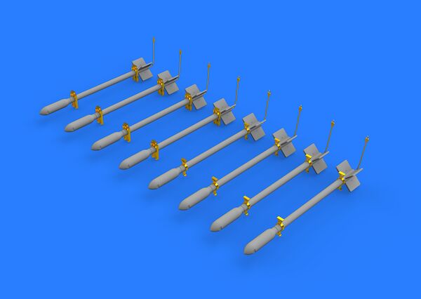British rocket projectiles RP3 60lb F (8x) E648393