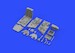 Messerschmitt BF109G-6 Cockpit set (Tamiya) E648405