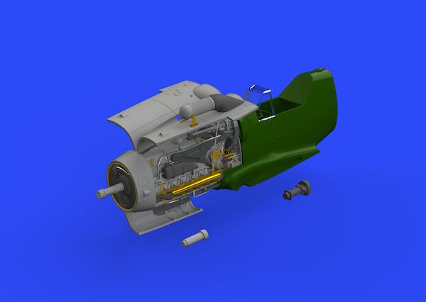 Messerschmitt BF109G-6 Engine set (Tamiya)  E648406