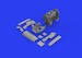 Hawker Tempest 6 MKV Engine set (Eduard) E648417
