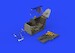 Messerschmitt BF109G-10 Cockpit set (Eduard) E648422