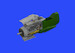 Messerschmitt BF109G-6/U-4 Engine (Tamiya) E648427