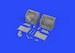 Mikoyan MiG23ML Flogger Main Wheel Bay (Eduard/Trumpeter)  E648428