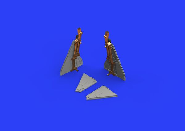 Hawker Tempest MKV Undercarriage legs in bronze (Eduard) E648446
